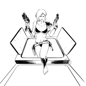 Scifi girl 1.5 encrage